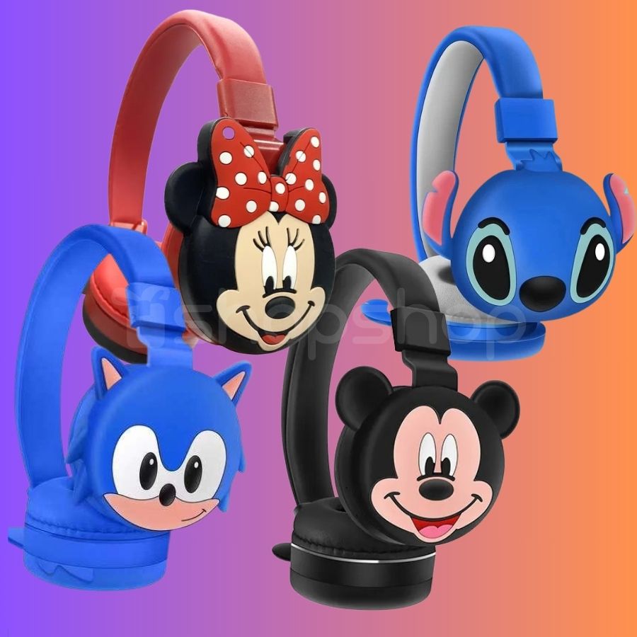 Auriculares Wireless Cartoon