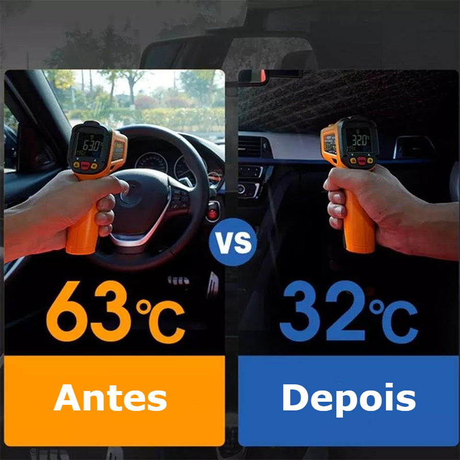 Pára-Sol para Carro em Forma de Guarda Chuva