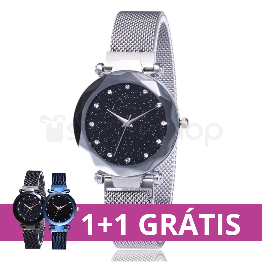 Relógio Elegance Magnético + OFERTA